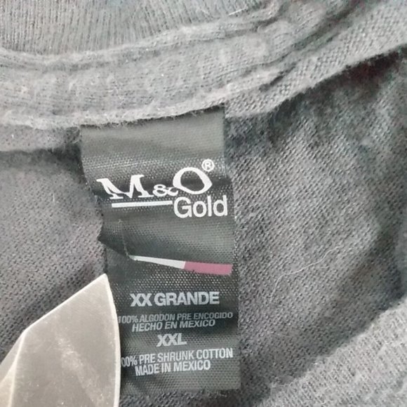 Nirvana Smiley Face Graphic Tee Black Fade Blue Purple M&O Gold Mens XXL T-shirt - Picture 6 of 6